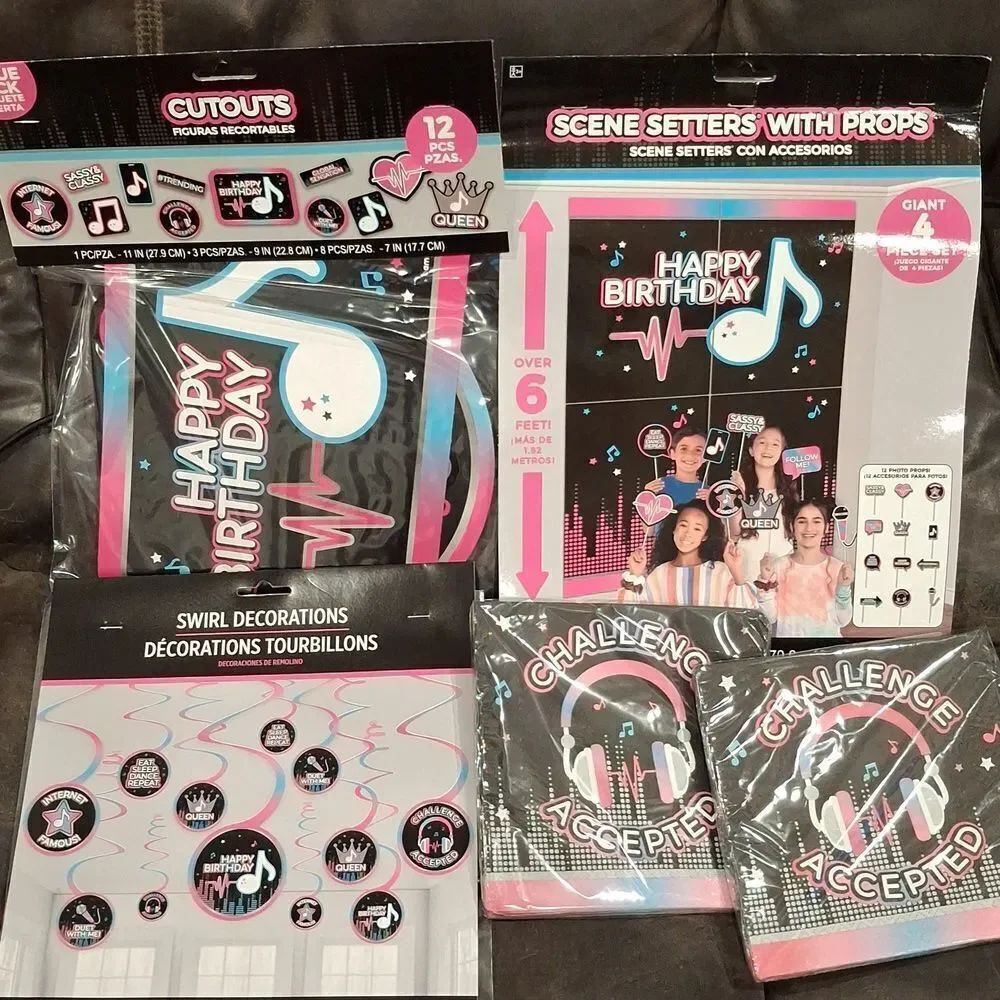 Internet Famous Party Decorations NEW